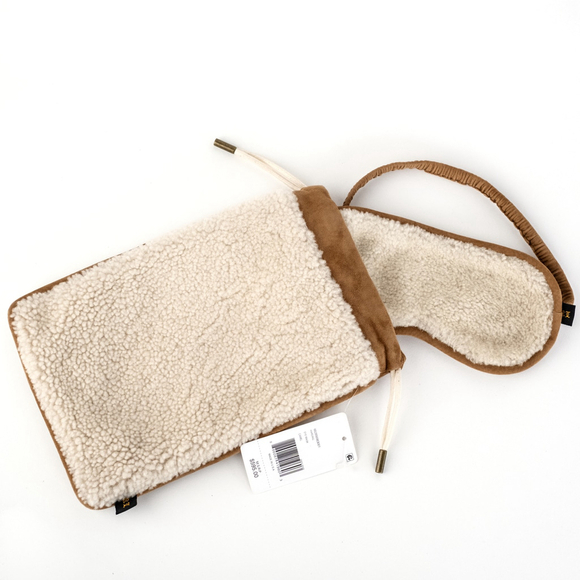 Ralph Lauren Home luxury HARDING EYE SLEEP MASK in Camel Gift Set $595 - Picture 6 of 9